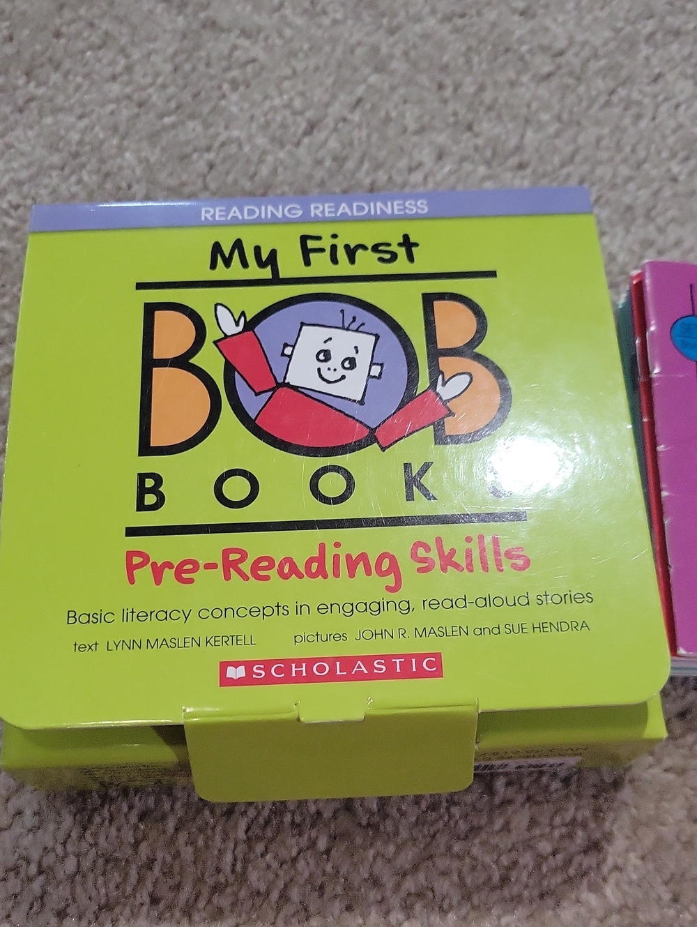 Scholastic My First Bob Book - Bright Lime Green. NOT A FULL SET, SEE PICTURES.